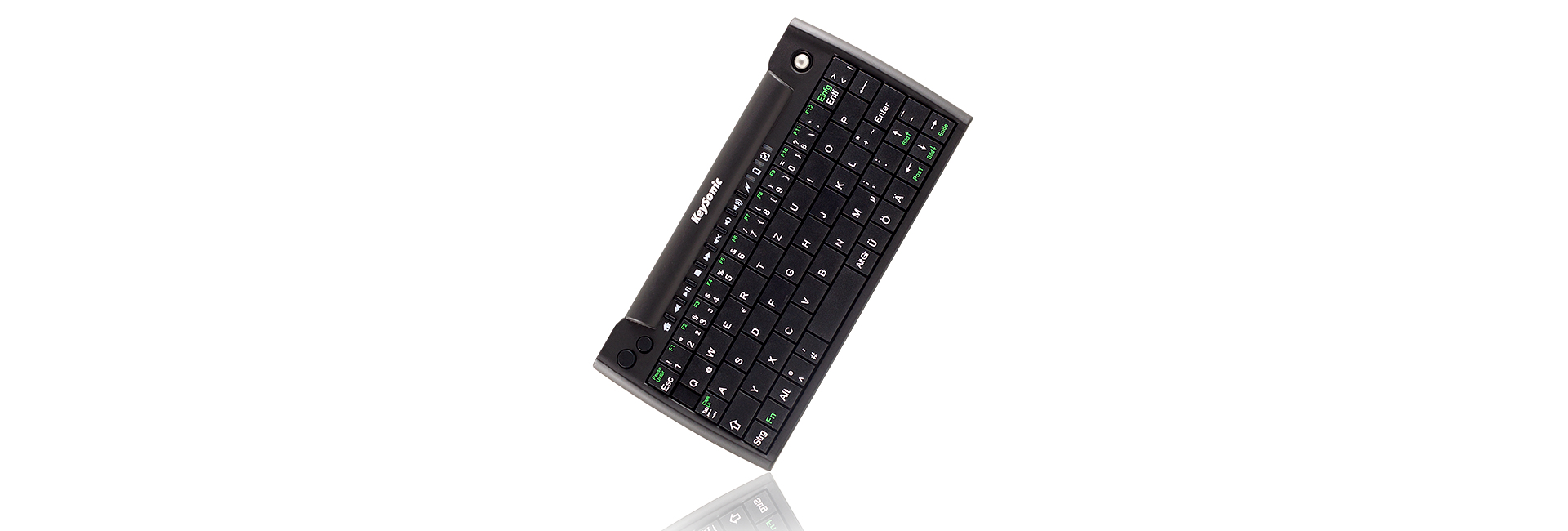 KeySonic KSK-3211RFM keyboard RF Wireless QWERTZ German Black – image 2