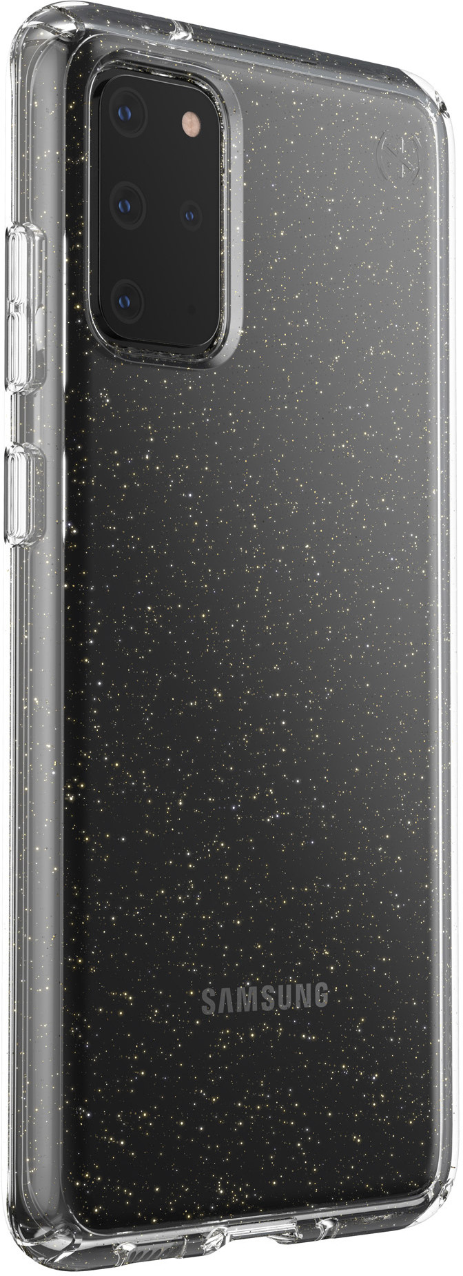 Speck Presidio Perfect Clear Glitter Samsung Galaxy S20 Plus Clear/Gold – image 2