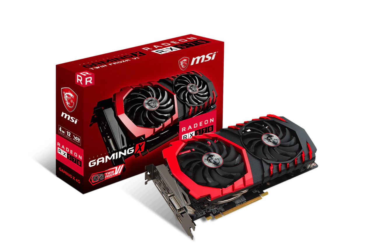 MSI RX 570 GAMING X 4G – image 1