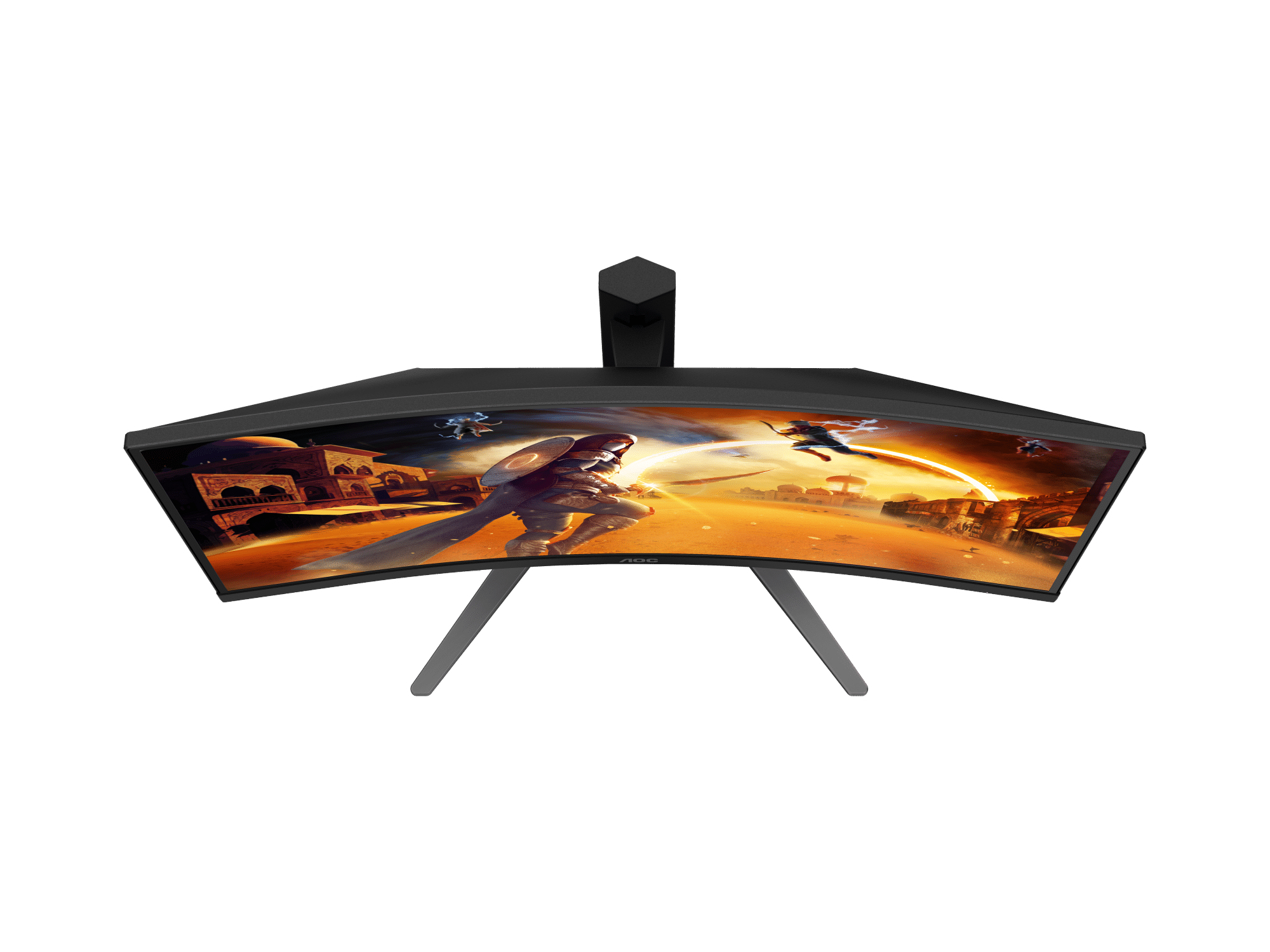 AOC CQ27G4 computer monitor 68.6 cm (27″) 2560 x 1440 pixels Quad HD Black, Red image 4