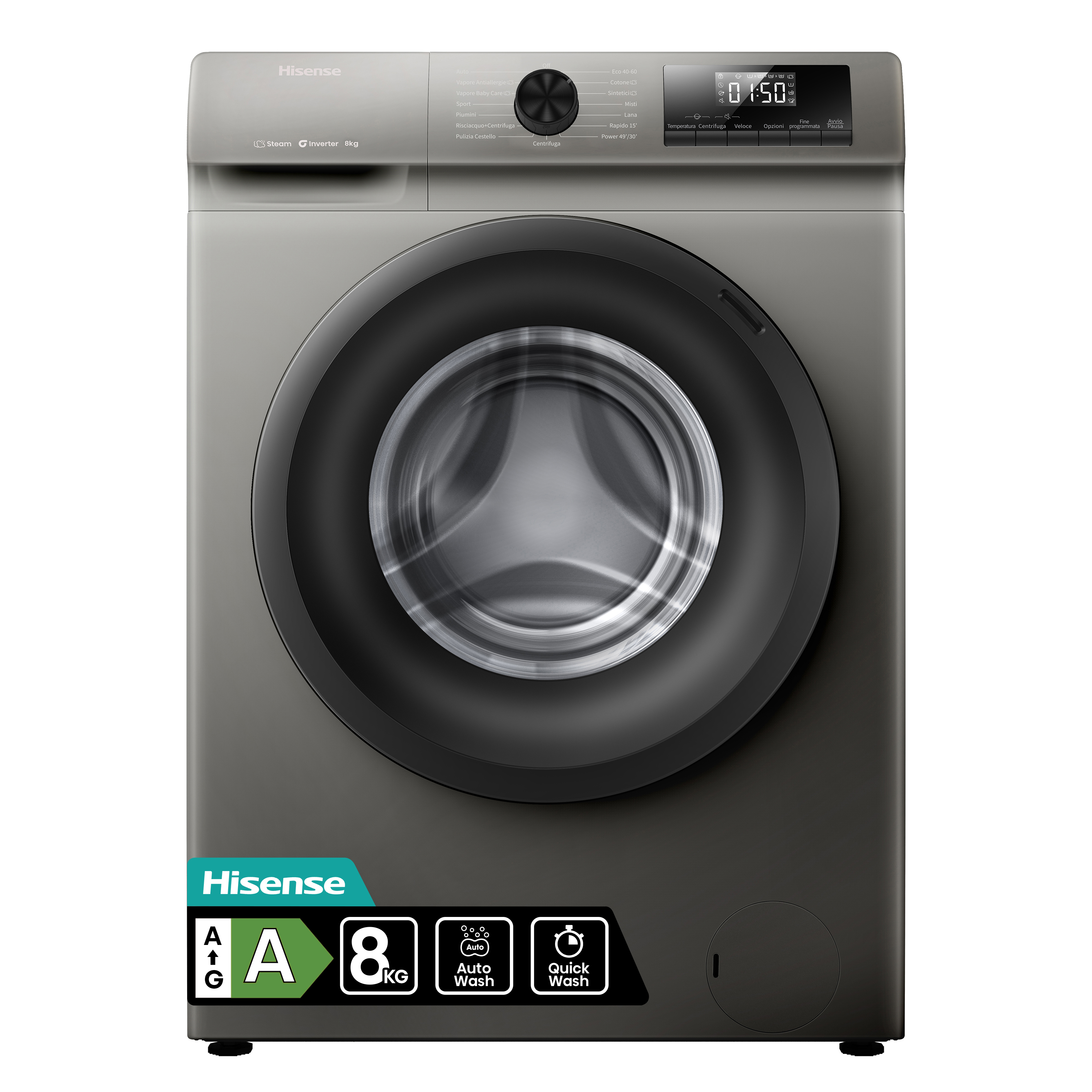 Hisense WF1Q8041BT — vue 1 sur 8