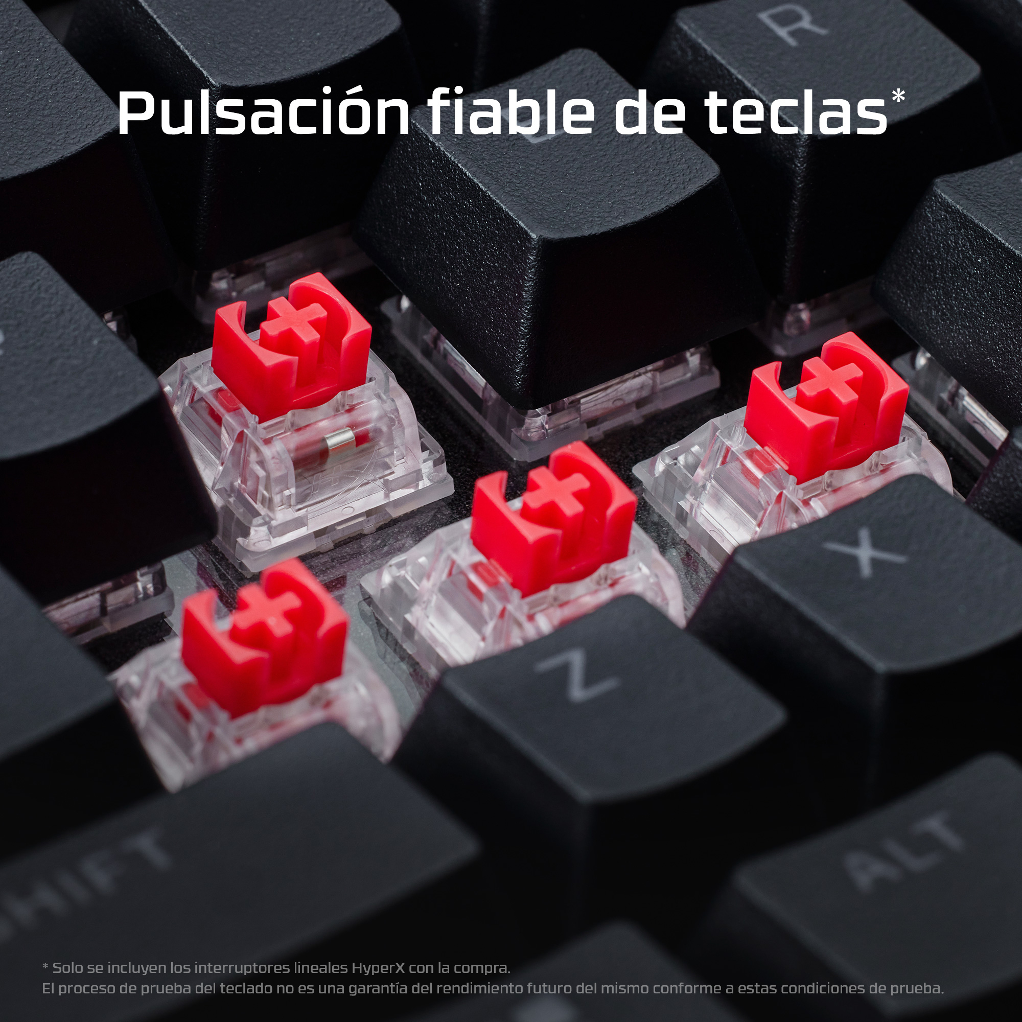 HyperX Alloy Rise 75 - Gaming Keyboards. Keyboard form factor: 75%, Connectivity technology: Wired, Device interface: USB,