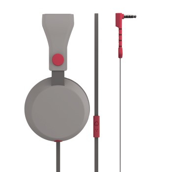 Hama Boom Headphones Wired Head-band Grey, Pink – image 2