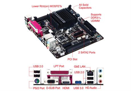 GIGABYTE GA-J1900M-D2P motherboard NA (integrated CPU) micro ATX – image 5