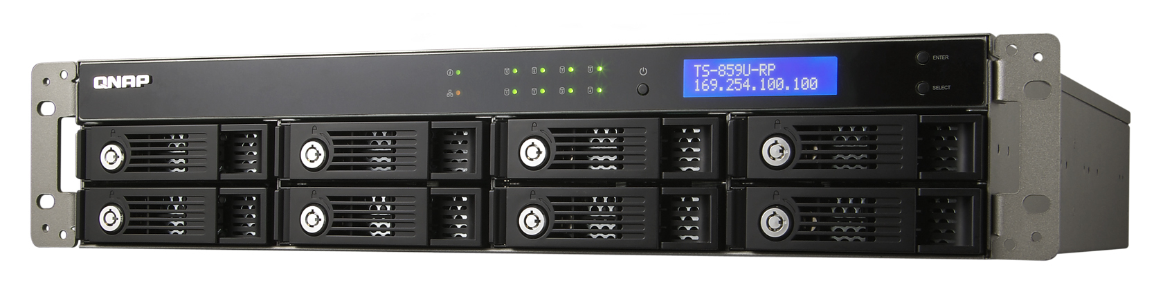 QNAP TS-859U-RP+ NAS/storage server Rack (2U) – image 6