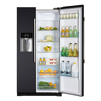 Haier HRF-628IN6 side-by-side refrigerator Freestanding – image 3