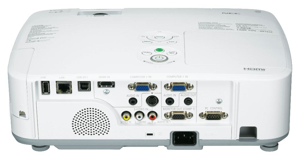 NEC M271W Standard throw projector 2700 ANSI lumens LCD WXGA (1280x800) White – image 3