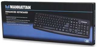 Manhattan 173599 keyboard Office PS/2 Black – image 2