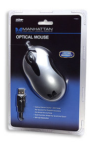 Manhattan 173803 mouse USB Type-A Optical 600 DPI – image 3