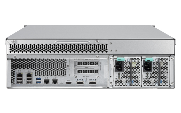 QNAP TS-EC1679U-SAS-RP NAS/storage server Rack (3U) Intel® Xeon® E3 V2 Family E3-1245V2 – image 2