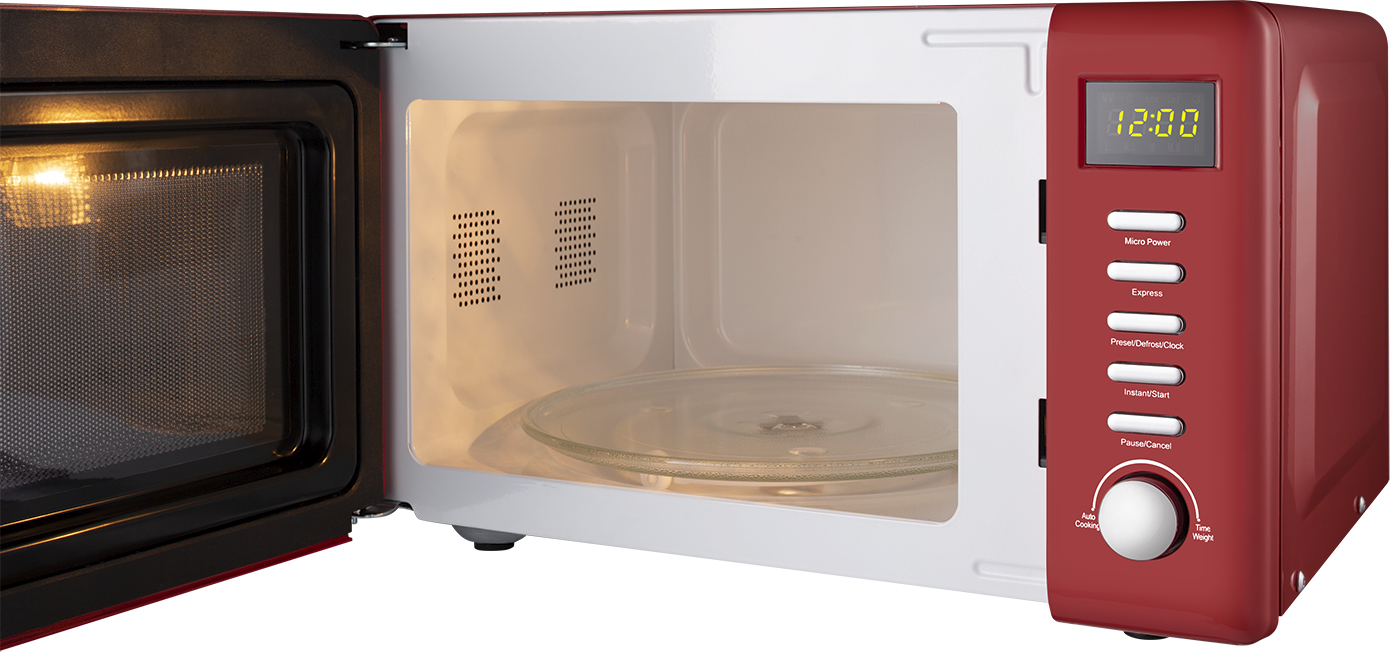 Beko MOC20200R 800W 20 Litre Compact Retro Microwave – image 3