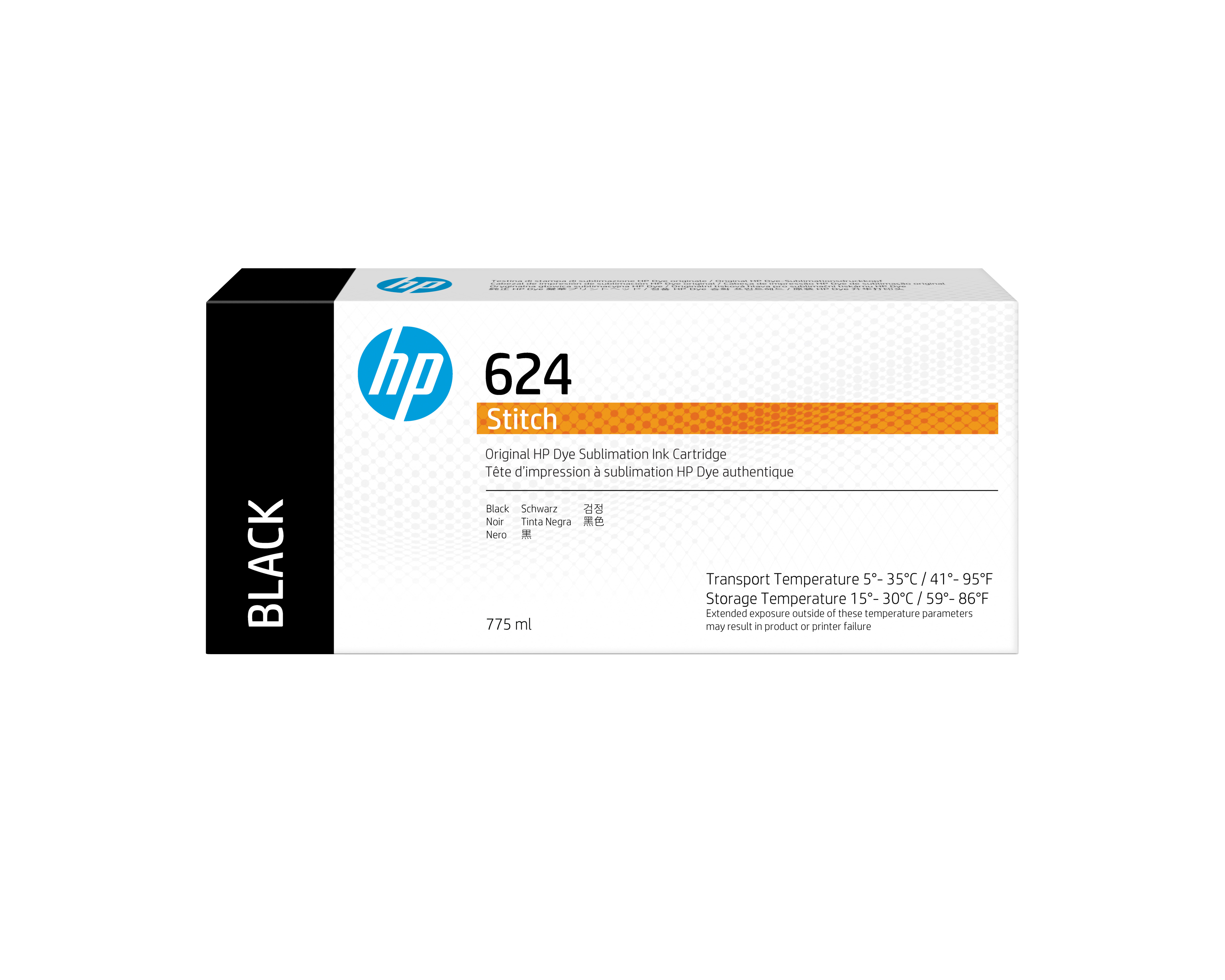 HP 624 - 775 ml - nero - …
