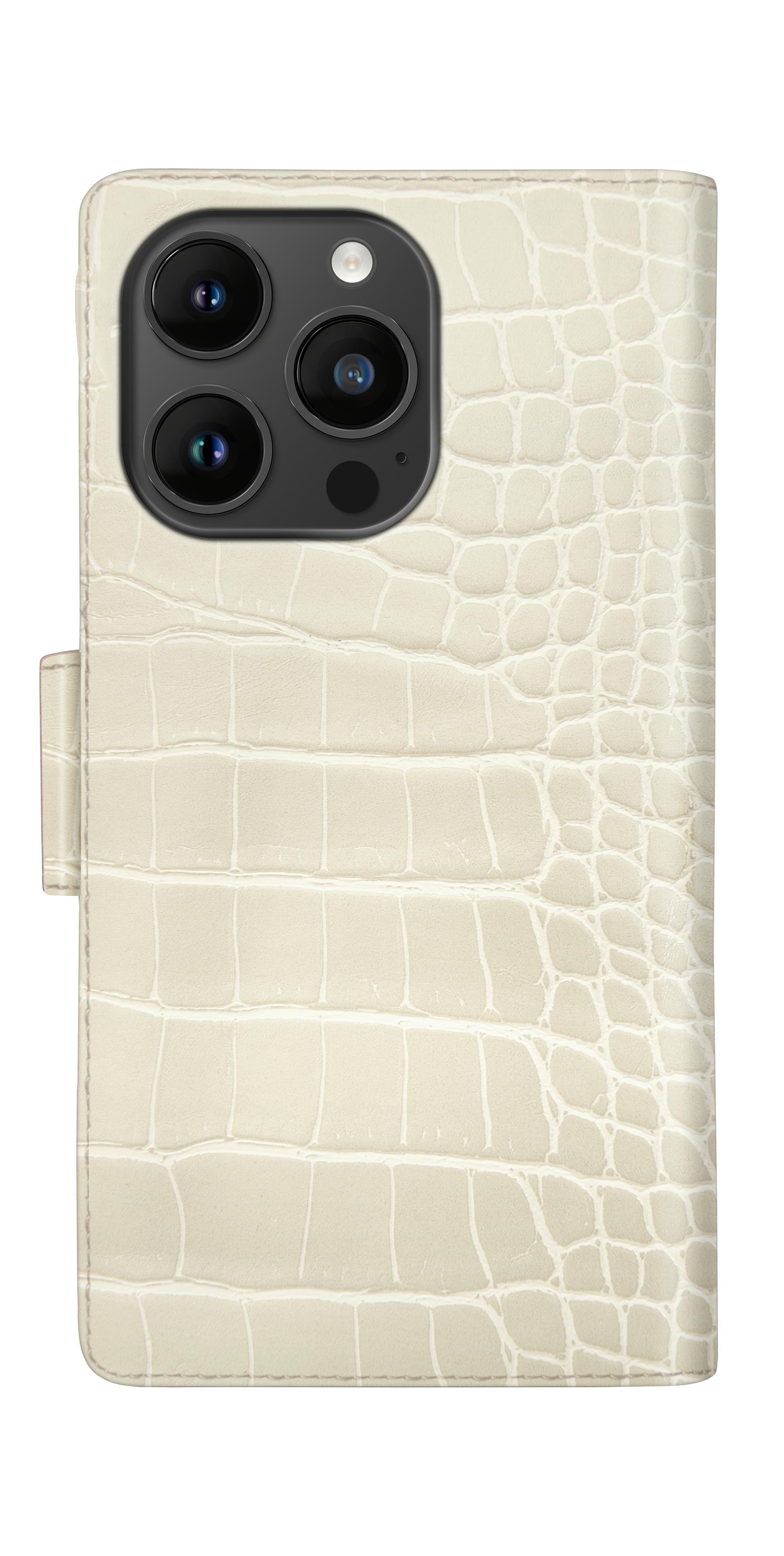 iDeal of Sweden Cora Phone Wallet iPhone 14PM Cream Beige