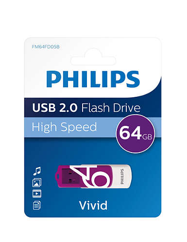 Philips FM64FD05B USB flash drive – image 3