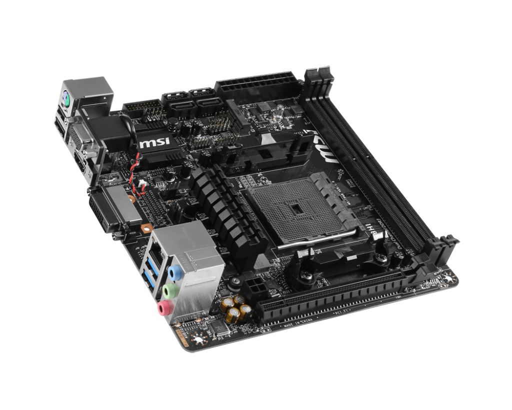 MSI A68HI motherboard AMD A68H Socket FM2+ mini ITX – image 2