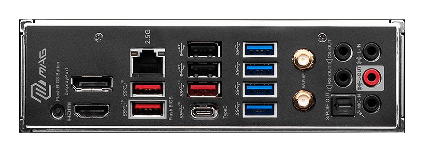 Tarjeta Madre MSI MAG B650 TOMAHAWK WIFI - Socket AM5 - 4xDDR5 - 4800/5800/6400MHz - HDMI - DisplayPort - M.2 - USB 2.0/3.1 - ATX - MAG B650 TOMAHAWK WIFI