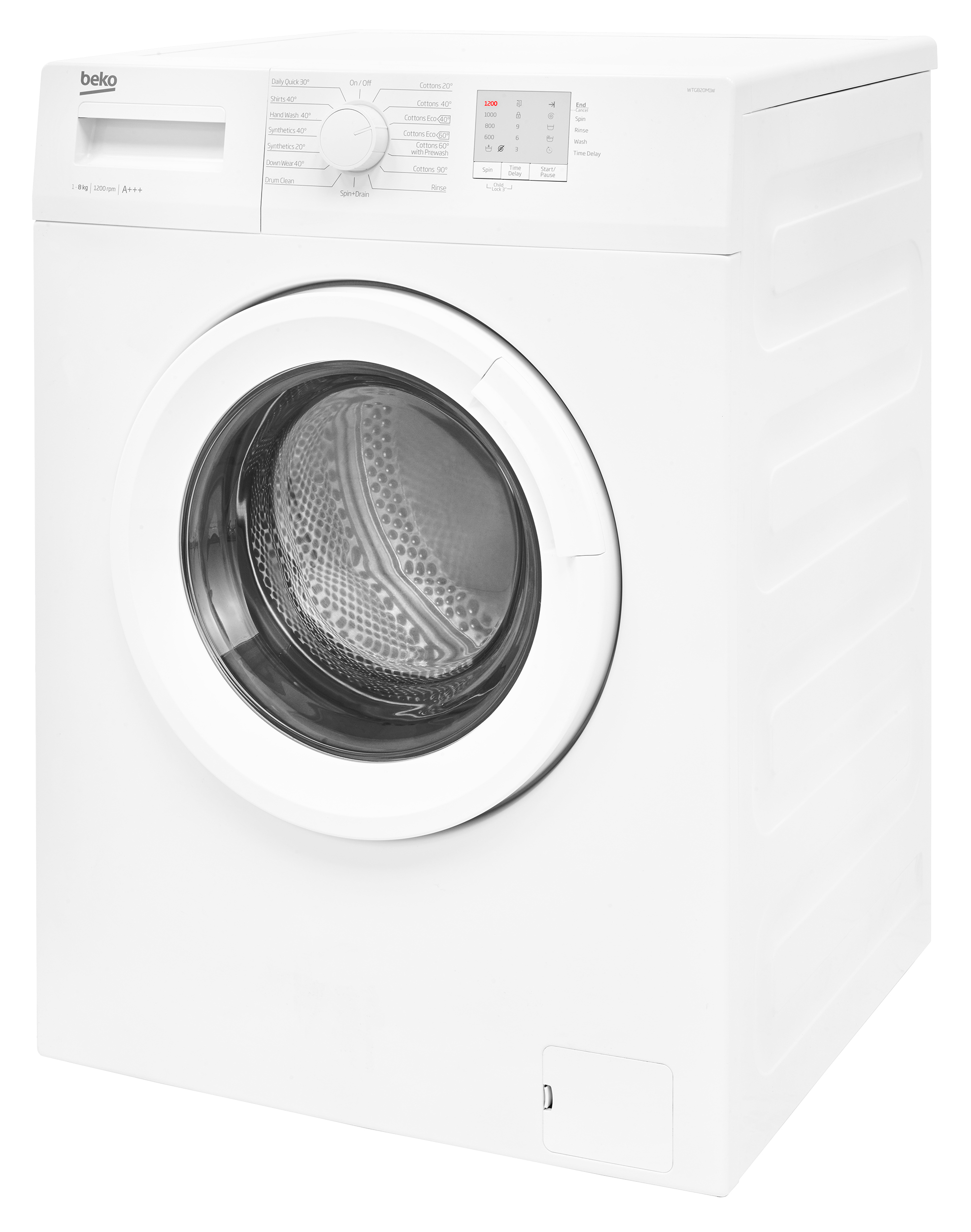 Beko WTG820M1 washing machine Front-load