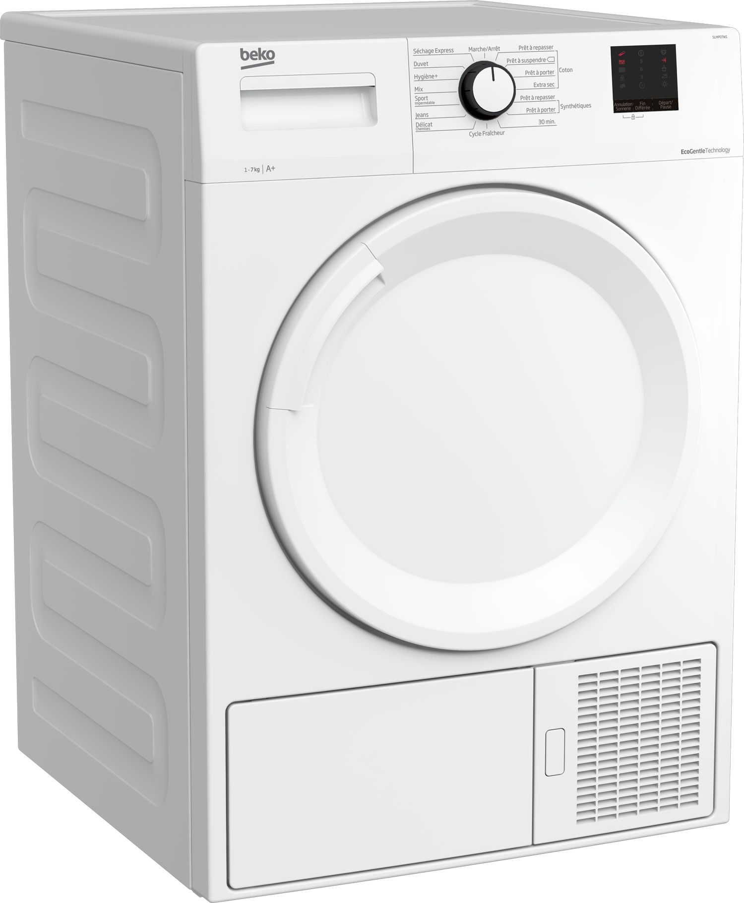 Beko SLP07W1 tumble dryer Freestanding Front-load – image 2