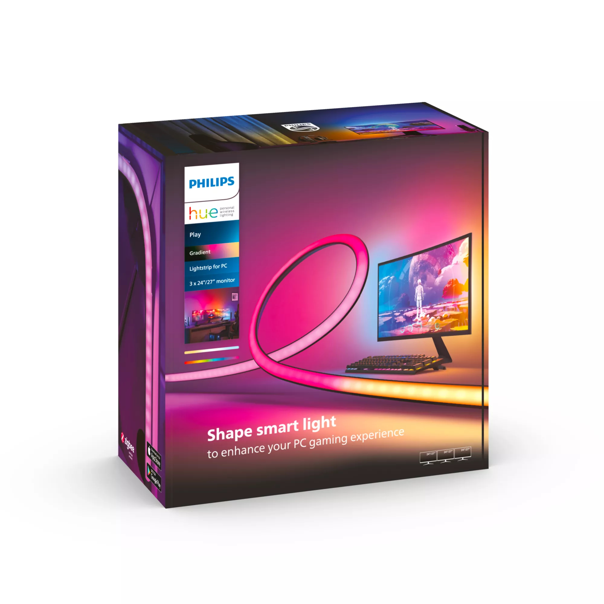 Philips by Signify Philips Play Gradient Lightstrip for PC – image 4