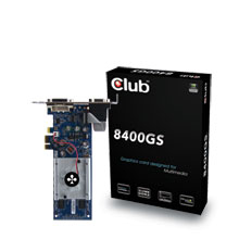 CLUB3D 8400GS PCI-E x1 Edition – image 1