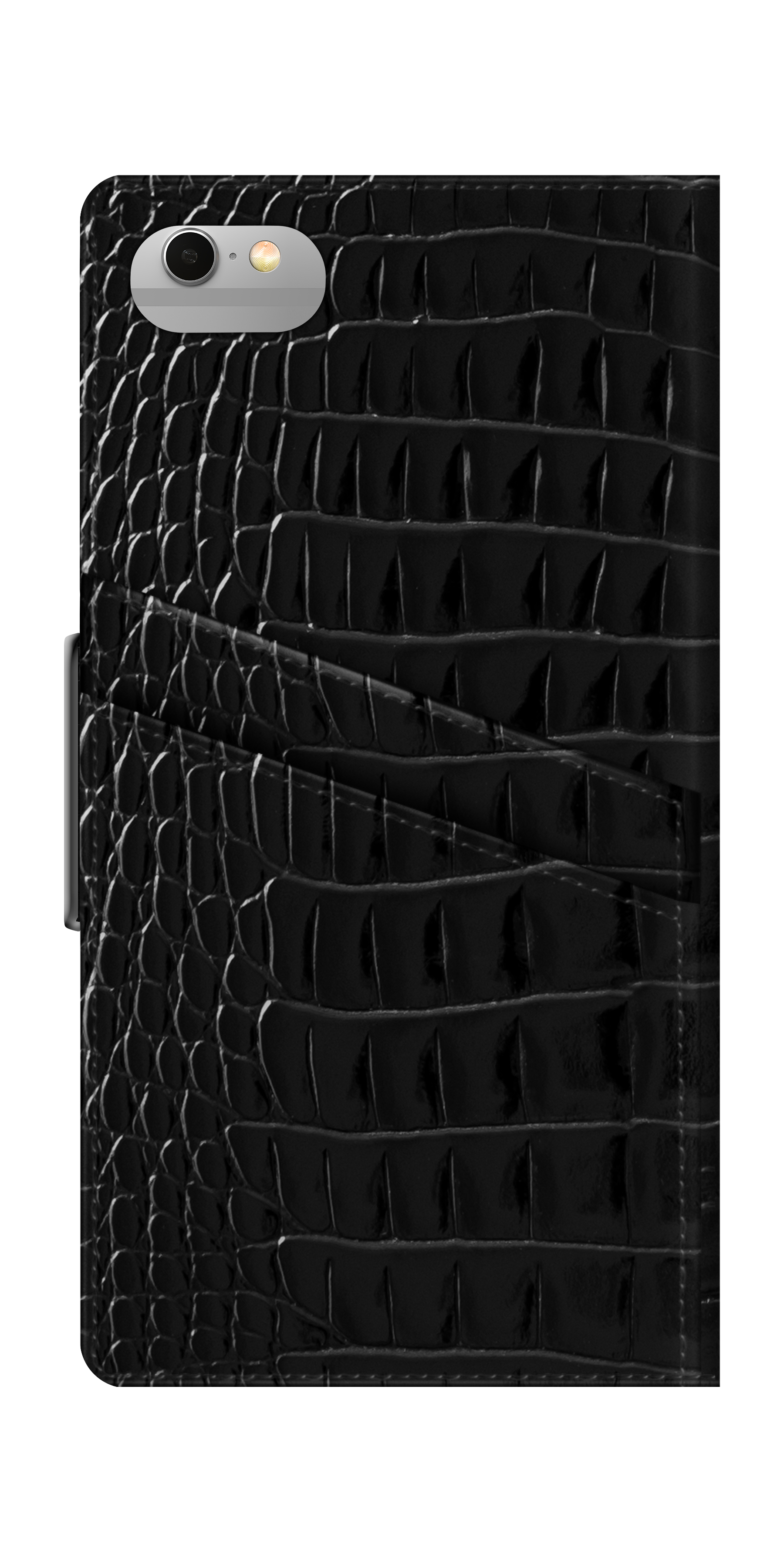 iDeal of Sweden Atelier Wallet iPhone 8/7/6/6S/SE Neo Noir Croco – image 4