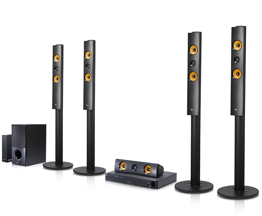 LG LHB755 home cinema system 5.1 channels – image 2