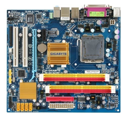GIGABYTE GA-EG31MF-S2 motherboard LGA 775 (Socket T) ATX