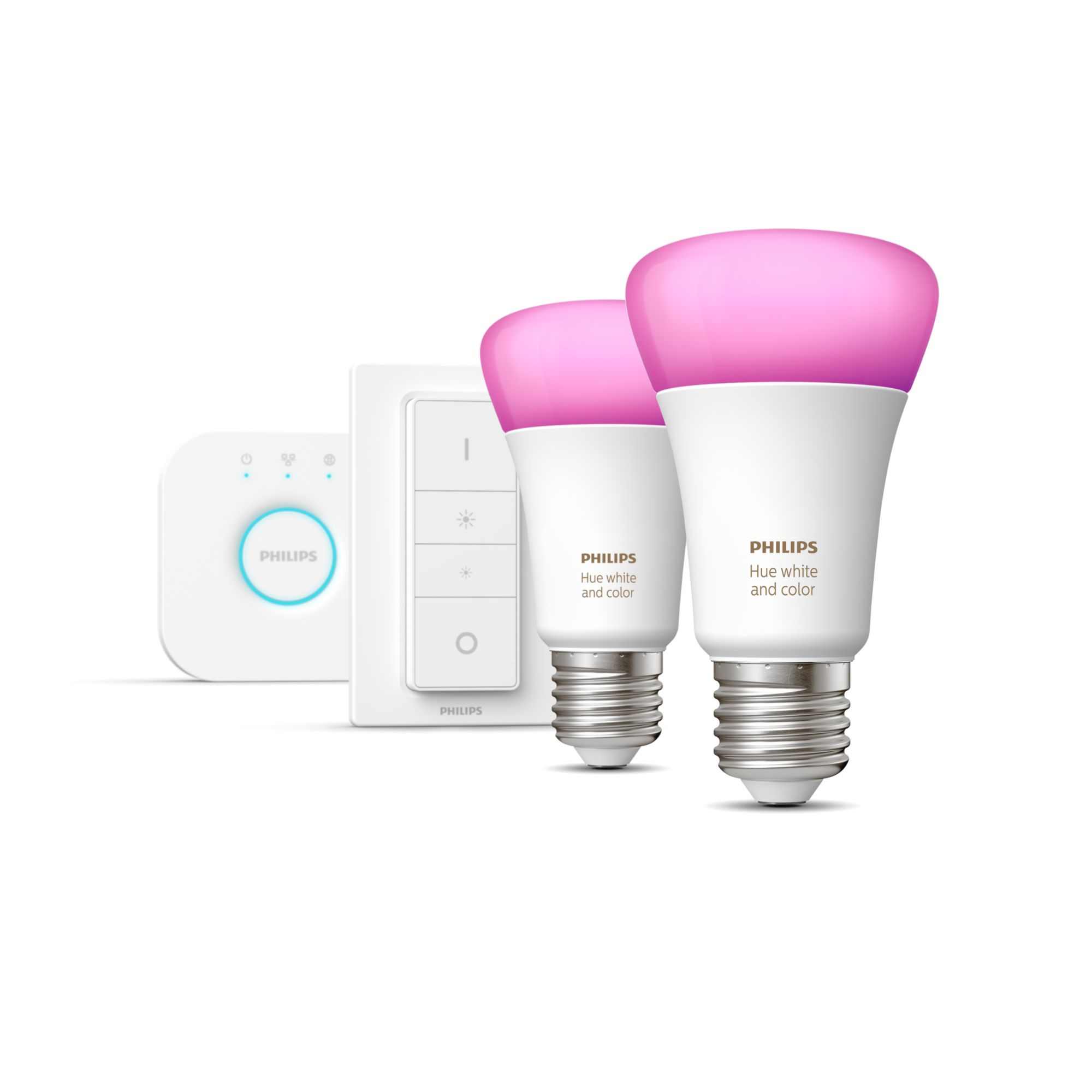 Philips by Signify Philips Hue White and colour ambience Starter kit E27