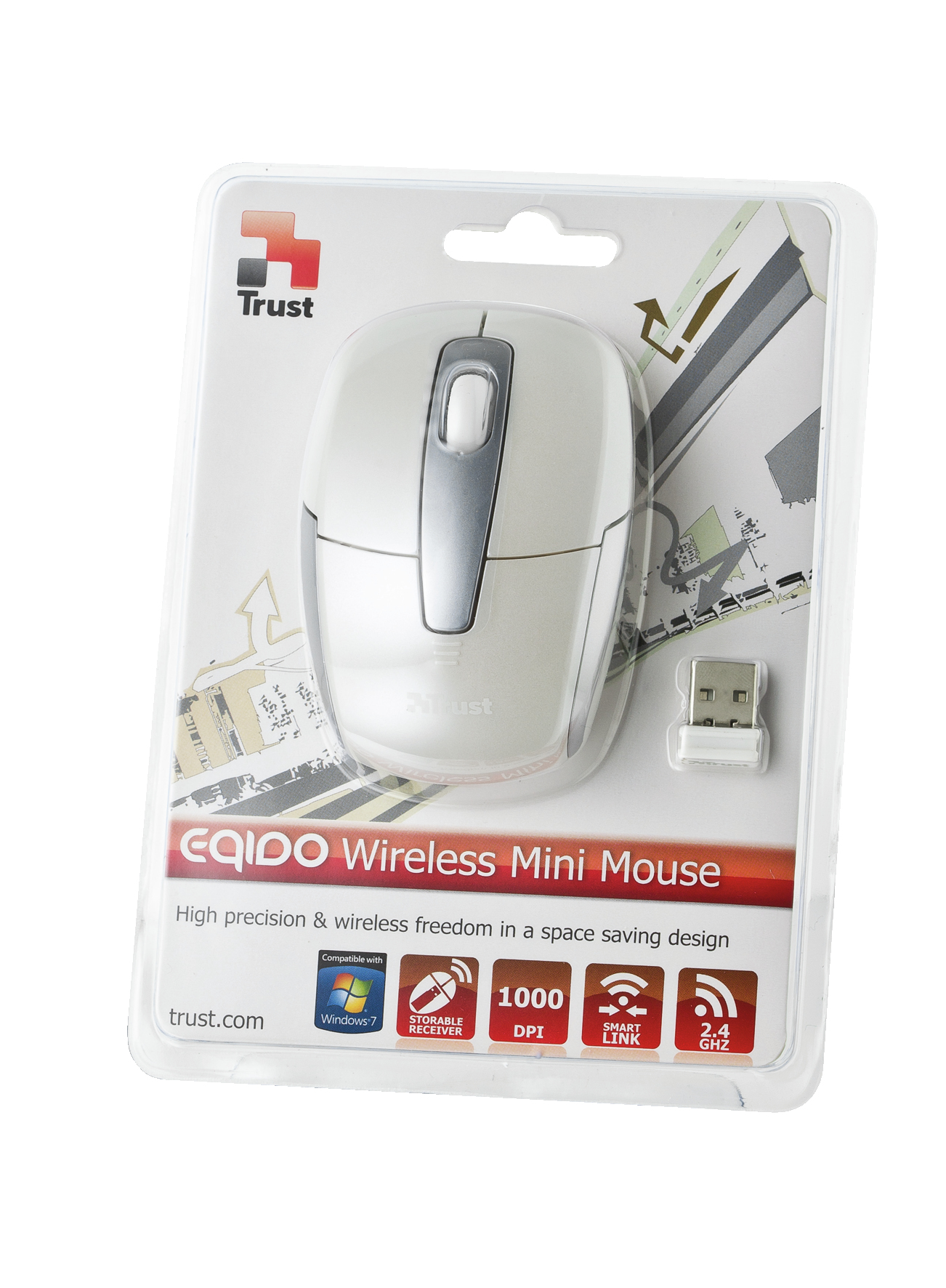Trust Eqido mouse RF Wireless Optical 1000 DPI – image 2