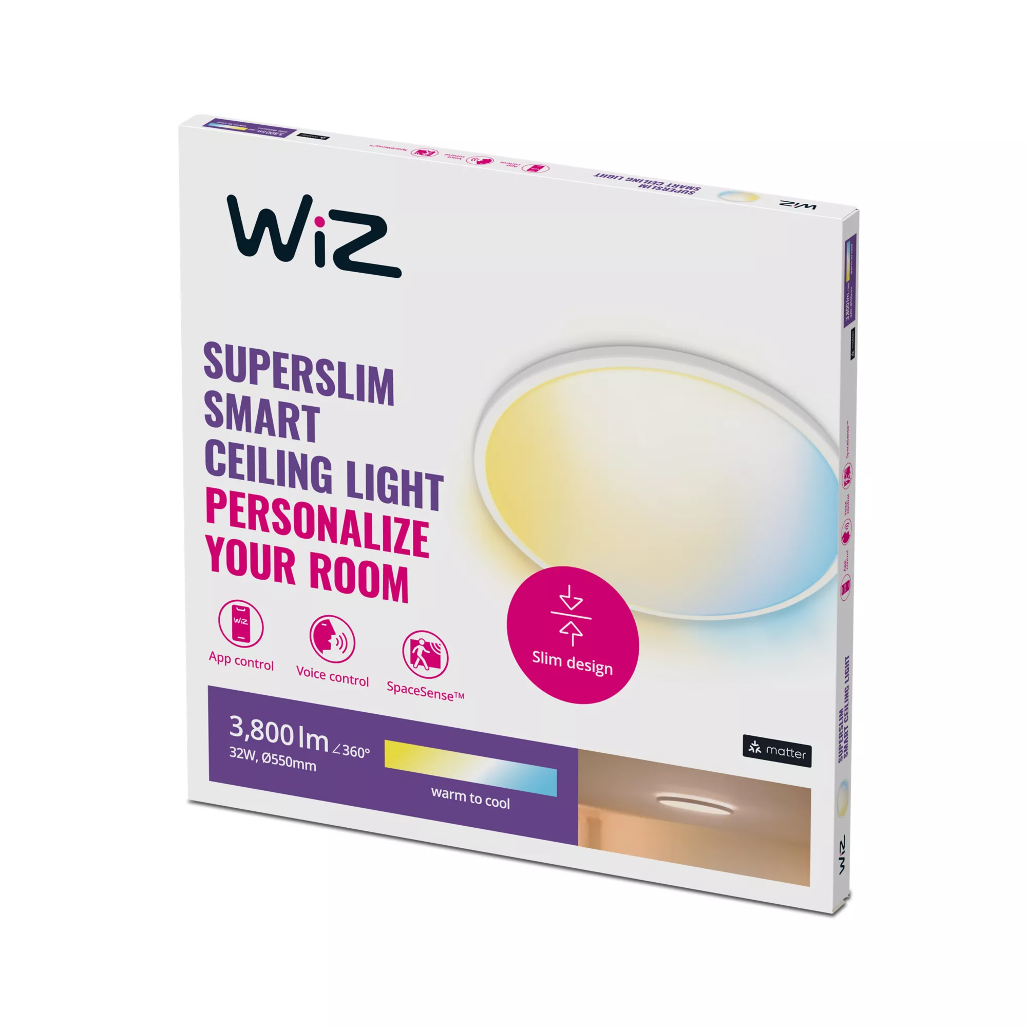 WiZ Superslim Ceiling – image 2