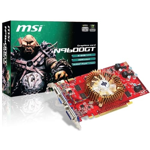 MSI V187-012R graphics card GeForce 9600 GT GDDR3 – image 5