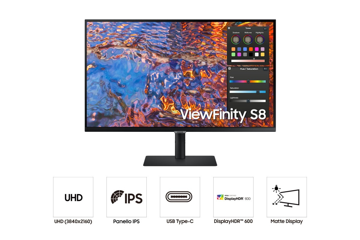 Samsung LS32B800PXU computer monitor – image 2