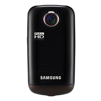 Samsung HMX-E10BN 8 MP CMOS Full HD Black