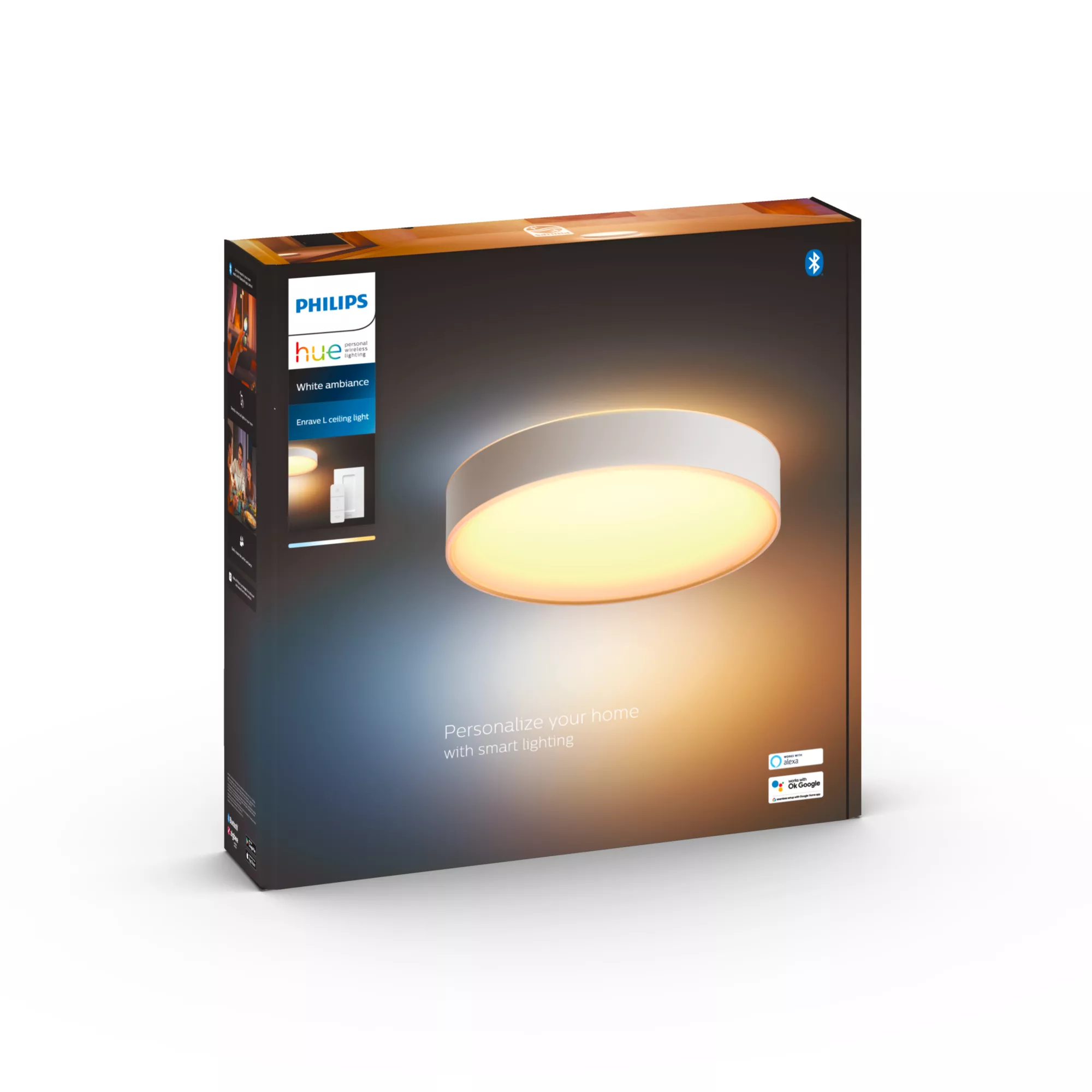 Philips by Signify Philips Hue White ambience Enrave large ceiling lamp – image 3