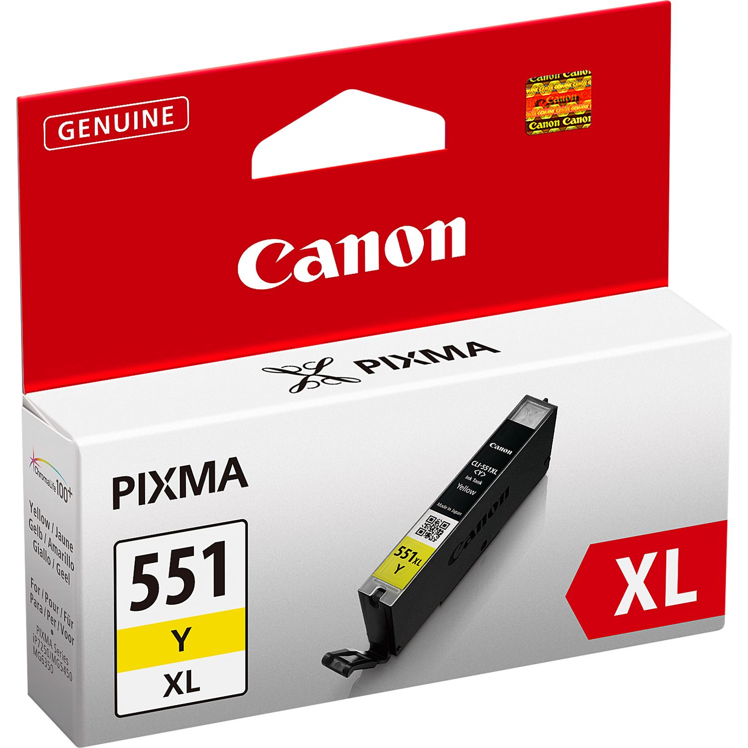 Canon CLI-551XL Y – image 3