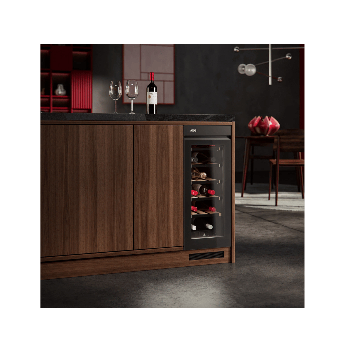 AEG NSW8S823GT Thermoelectric wine cooler Built-in Black 18 bottle(s) – image 2