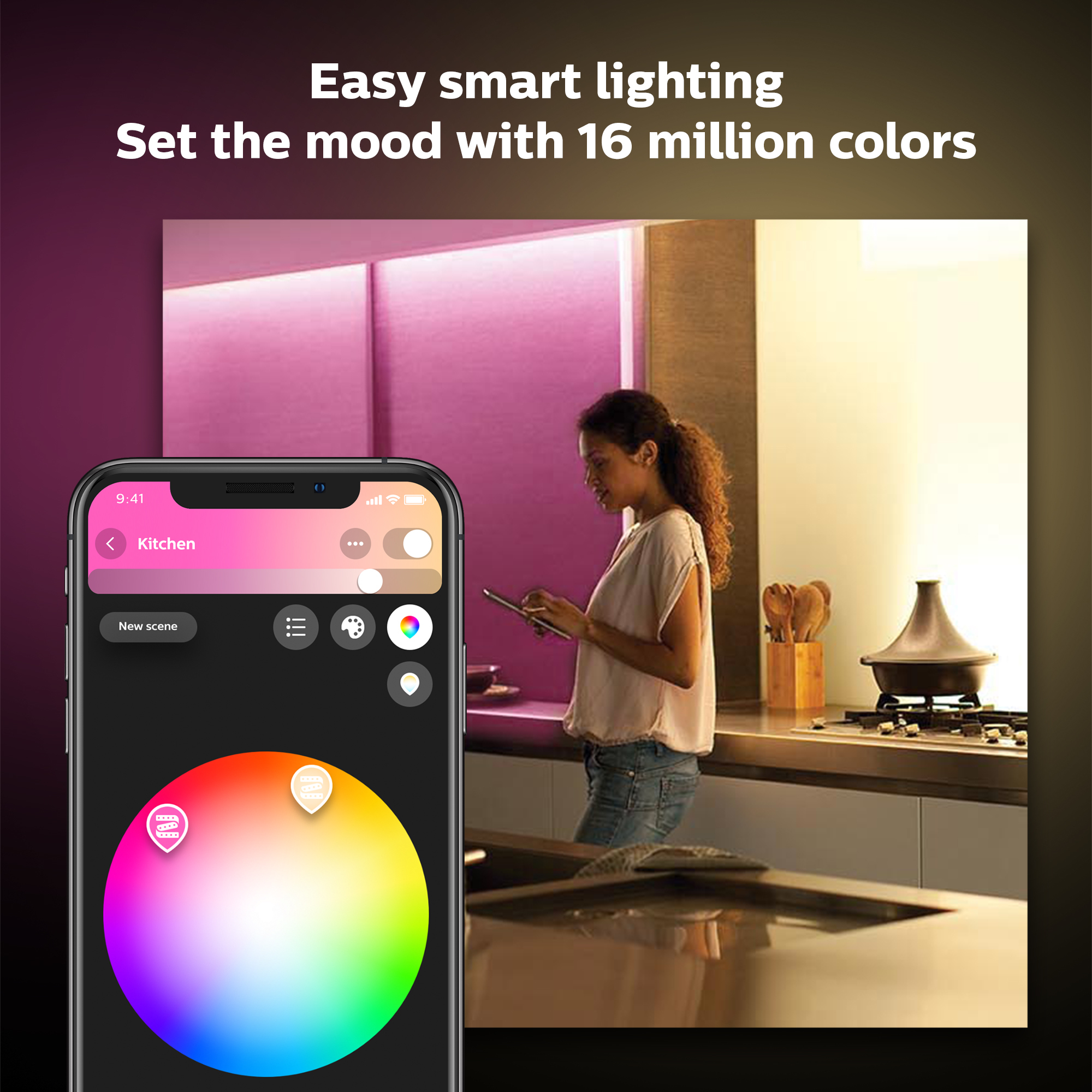 Philips by Signify Philips 919313000067 smart lighting Smart strip light Bluetooth/Zigbee – image 2