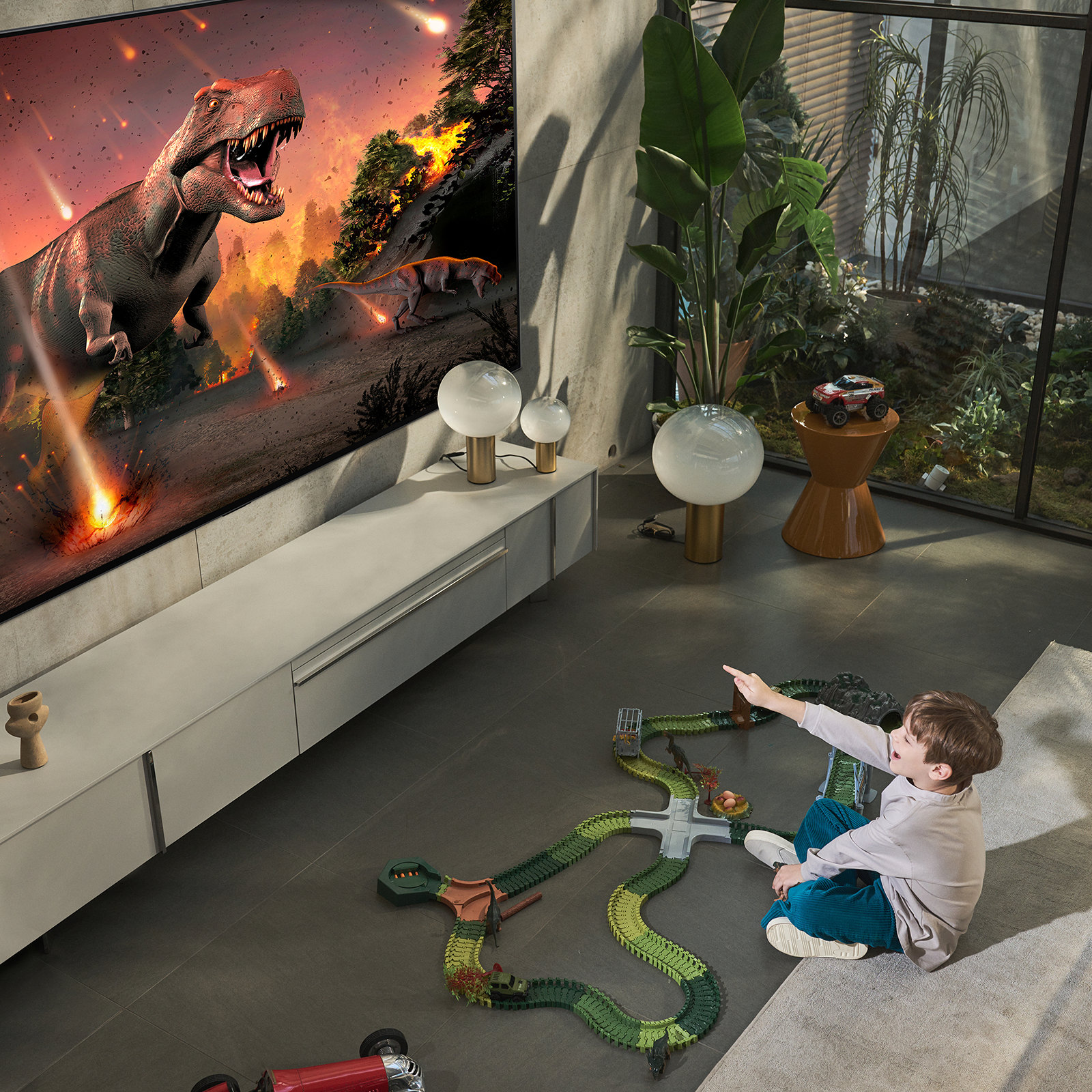 LG OLED evo Gallery Edition OLED97G29LA.API TV 2.46 m (97") 4K Ultra HD Smart TV Wi-Fi Black, Silver – image 3