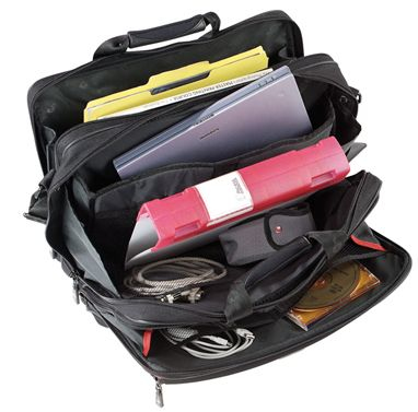Freecom CORAL 39.1 cm (15.4") Briefcase Black, Grey – image 3