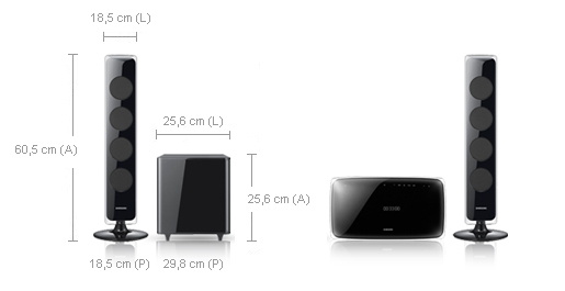 Samsung HT-X720 home cinema system – image 2