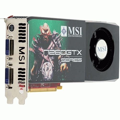 MSI N260GTX-T2D896OC graphics card GeForce GTX 260 GDDR3 – image 3