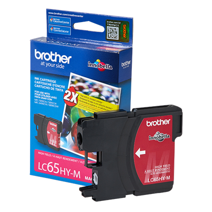 Brother LC65HYM ink cartridge 1 pc(s) Original High (XL) Yield Magenta – image 2