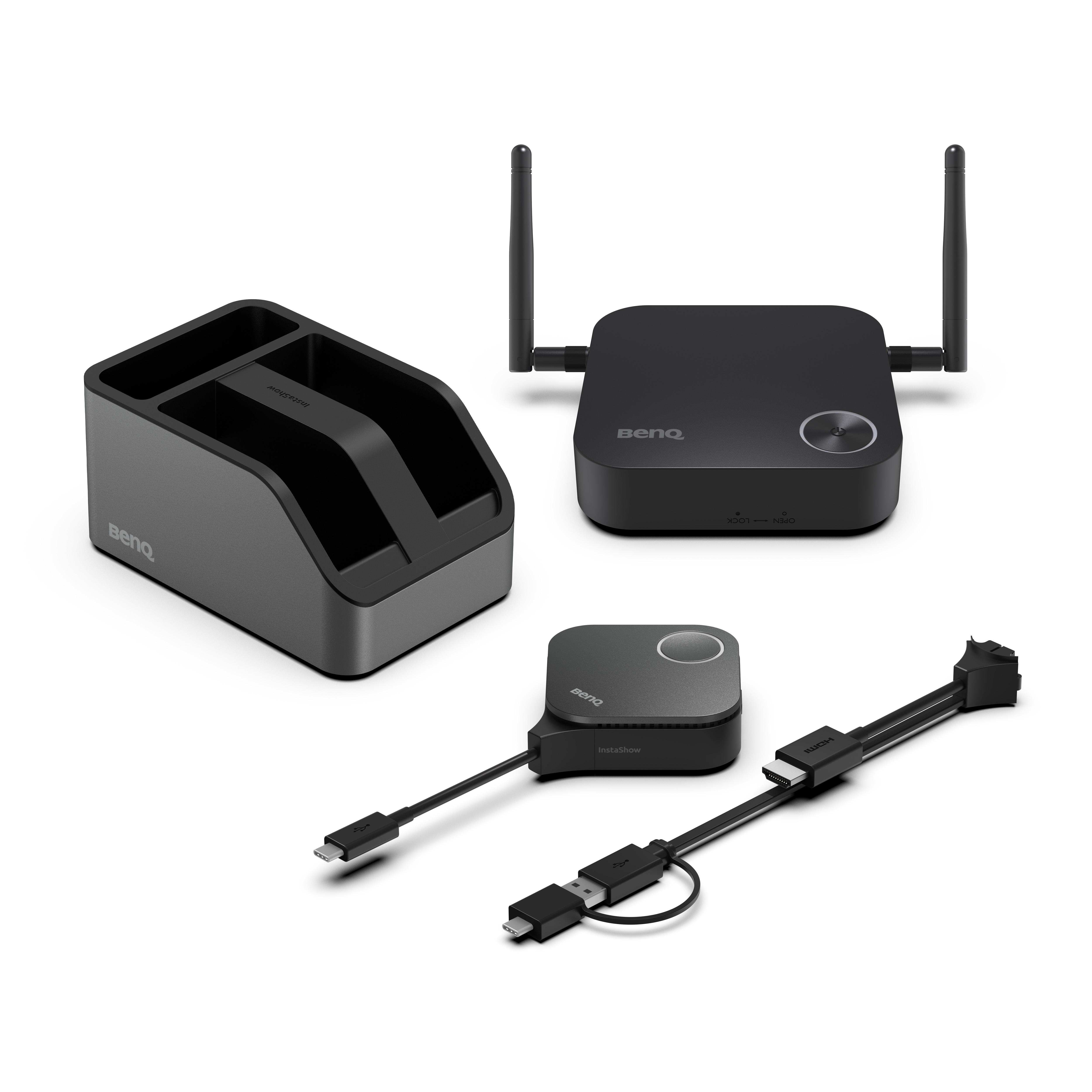 BenQ InstaShow WDC15 - Presentation server - 4K UHD, presentation system - Wi-Fi 5 - 5 GHz
