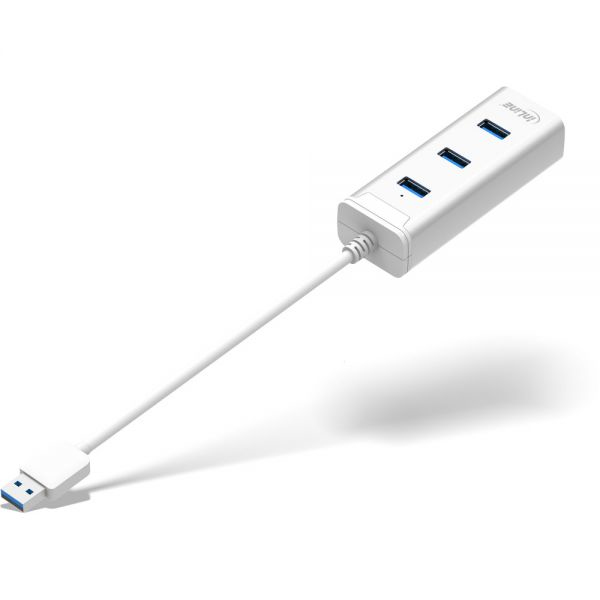 InLine 33051H interface hub USB 3.2 Gen 1 (3.1 Gen 1) Type-A 5000 Mbit/s Silver – image 3
