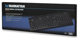 Manhattan 177788 keyboard USB Black – image 4