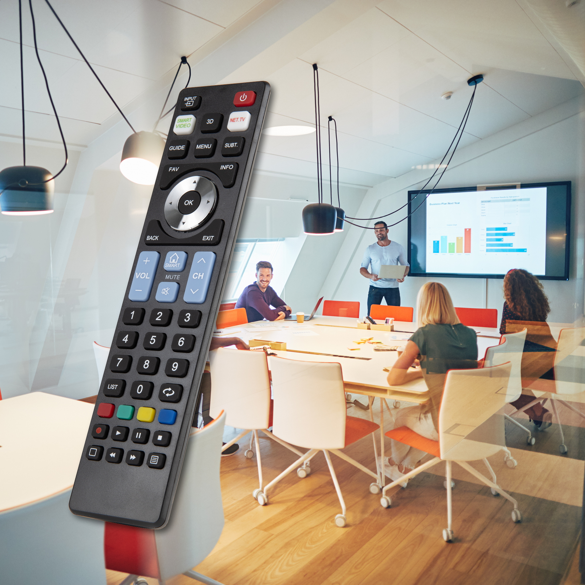 Ewent EW1576 remote control TV Press buttons – image 8