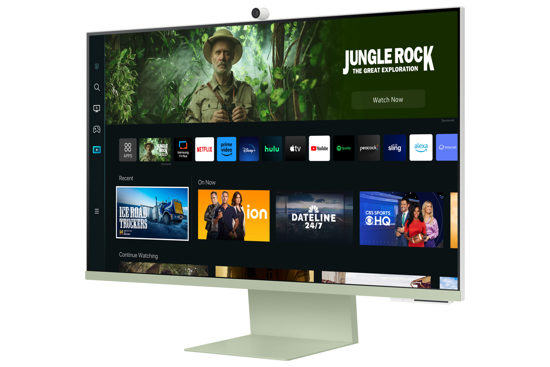 Samsung 27" M80C, USB-C, UHD Green Smart Monitor with Speakers & Remote – image 5