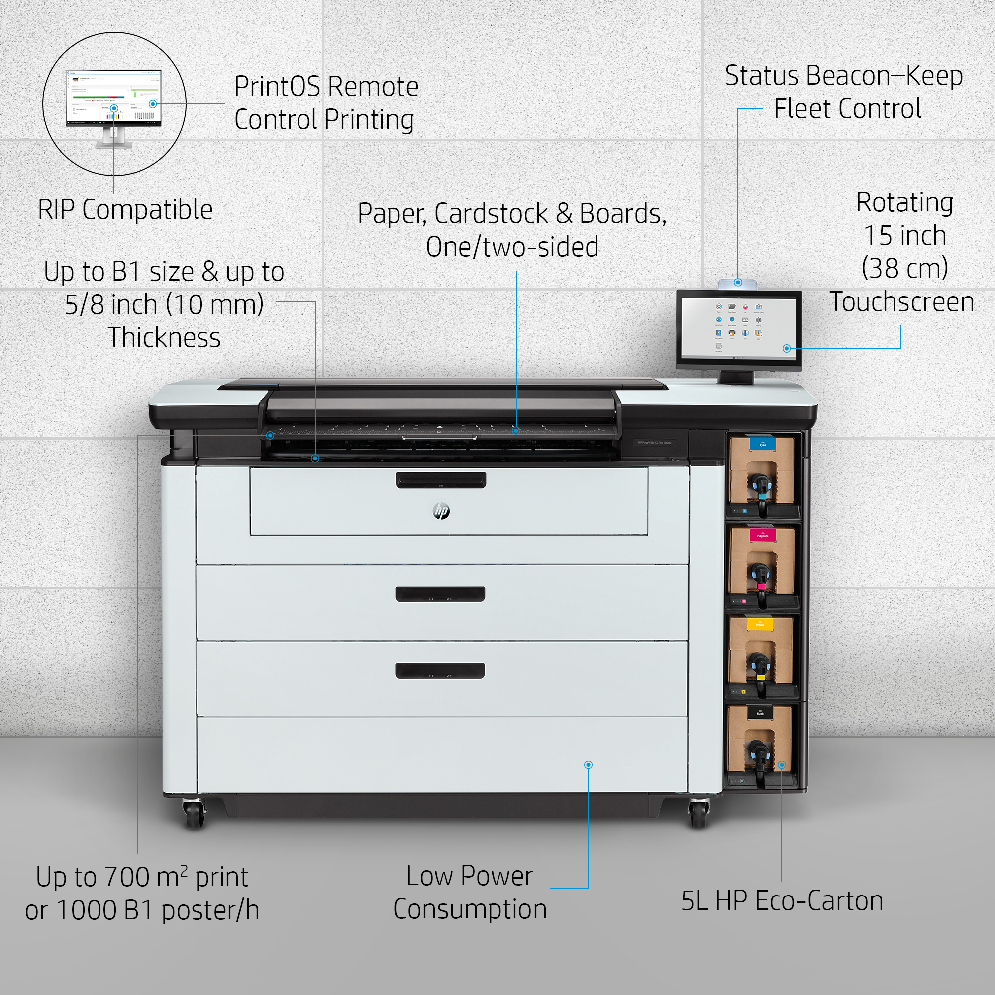 HP PageWide XL Pro 10000 Printer – image 4