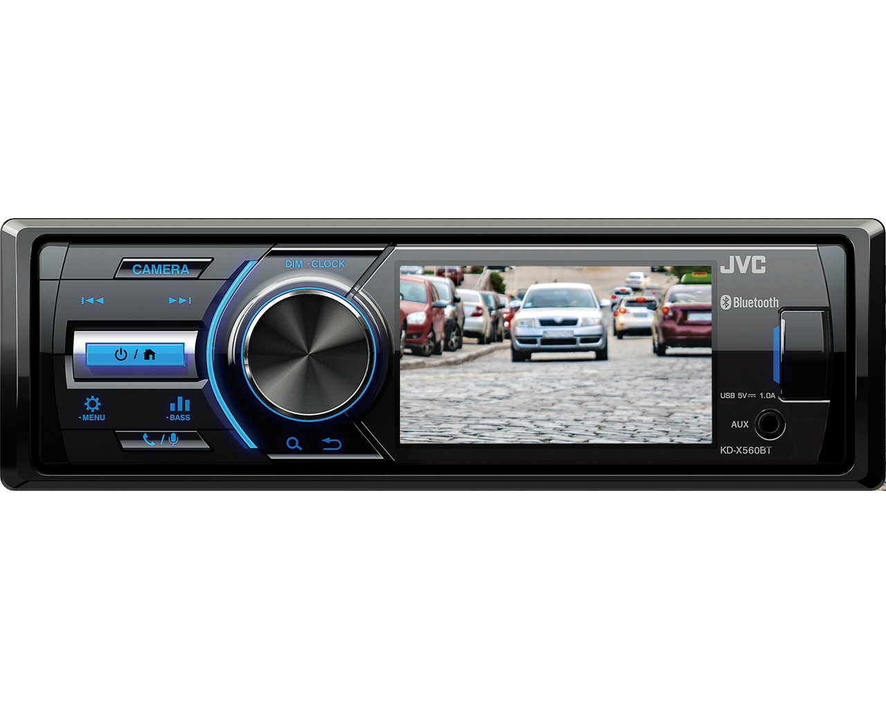 JVC KD-X560BT Black – image 1
