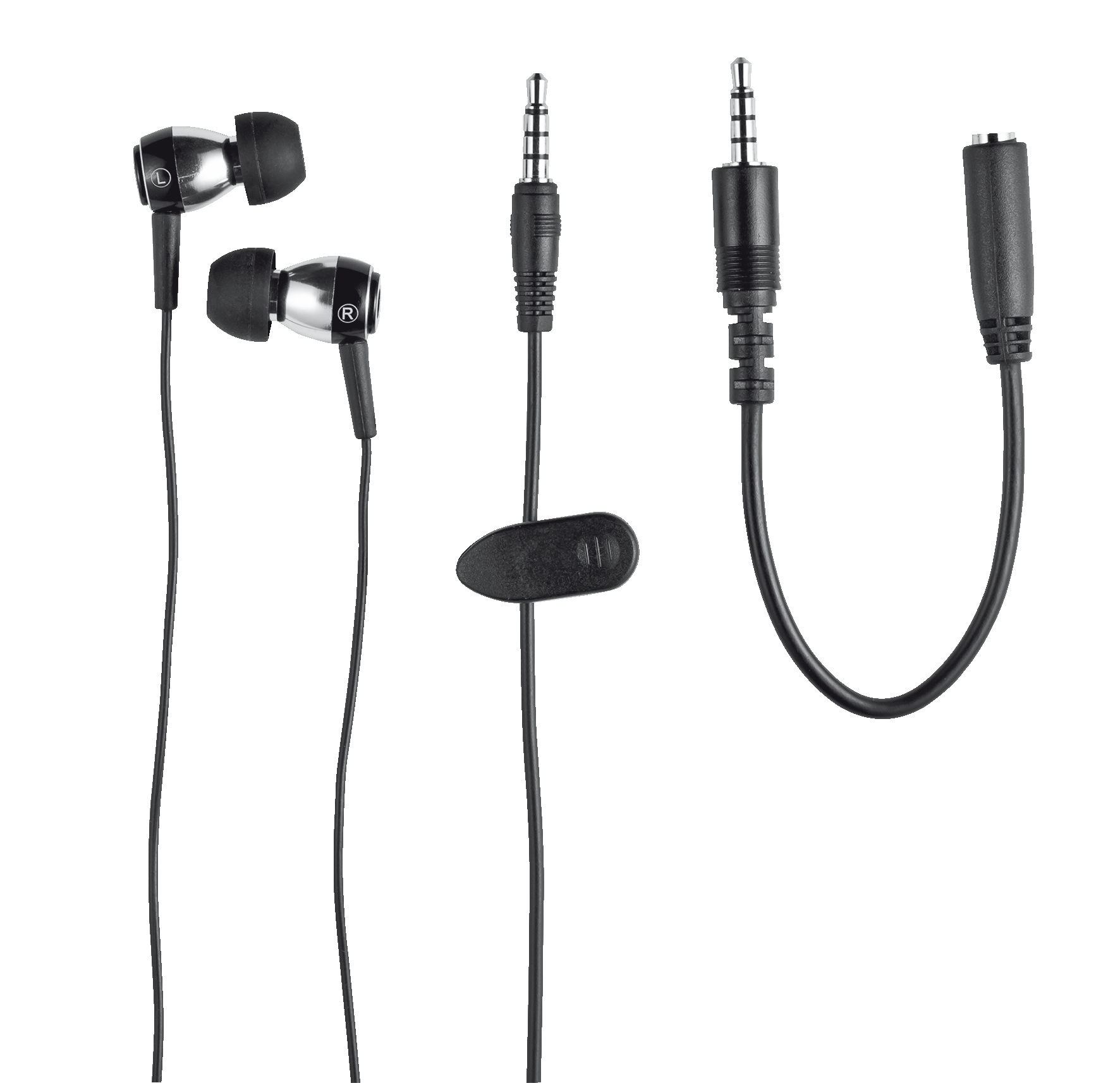 Trust 18369 headphones/headset Wired In-ear Black – image 2